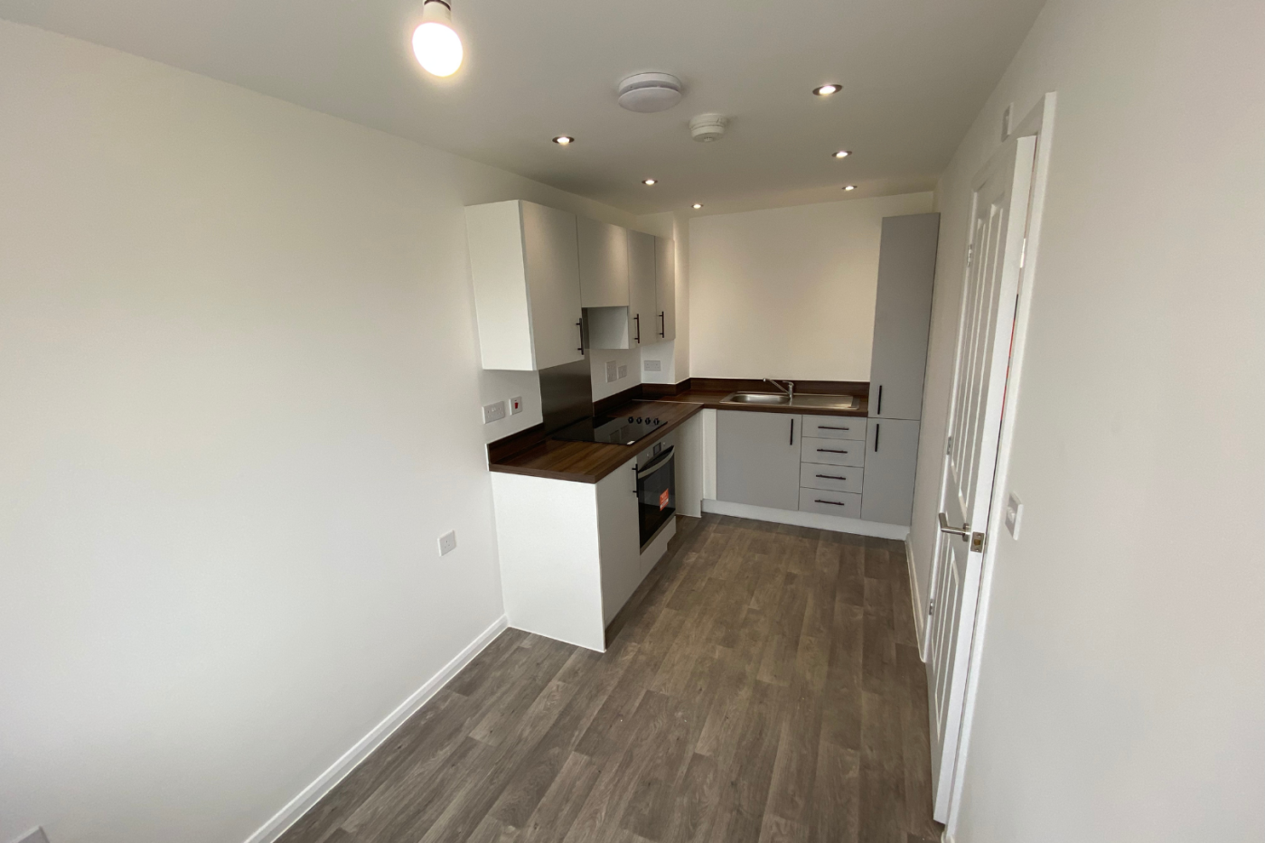 Kitchen and dining space