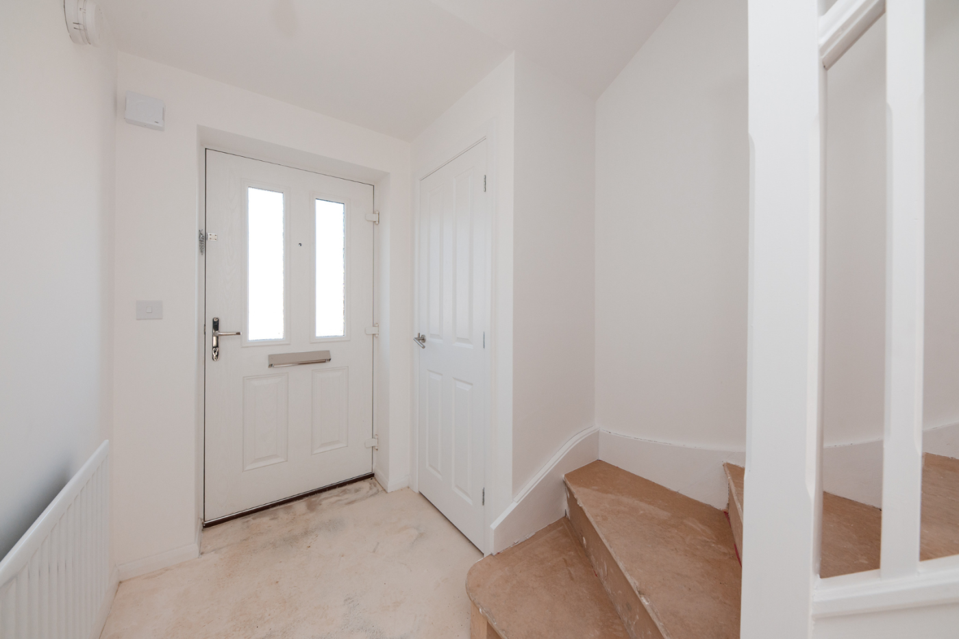 Hallway with stairs