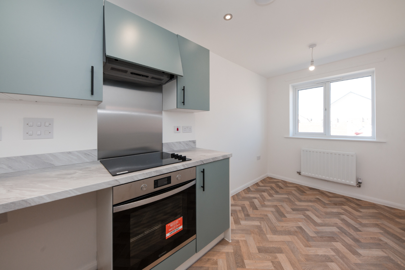 Kitchen and dining space