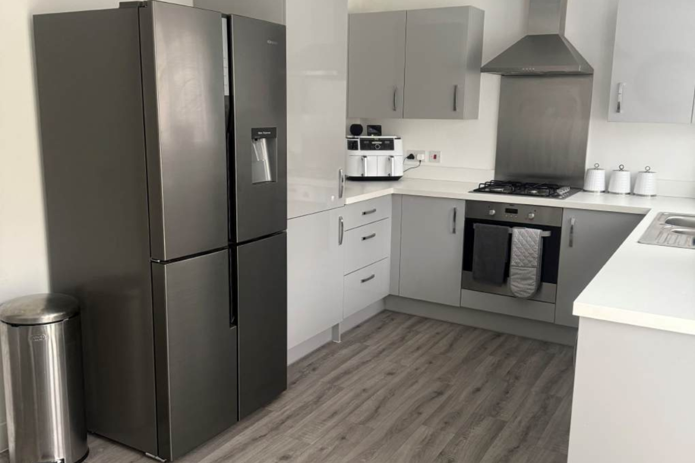 Kitchen with dining area