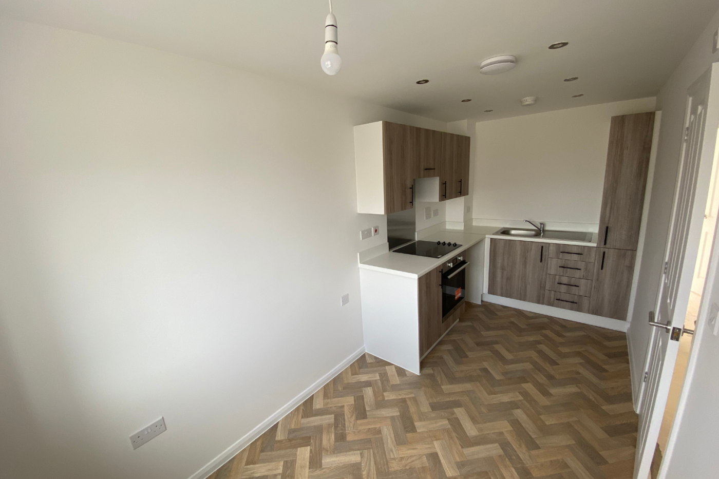 Kitchen and dining space