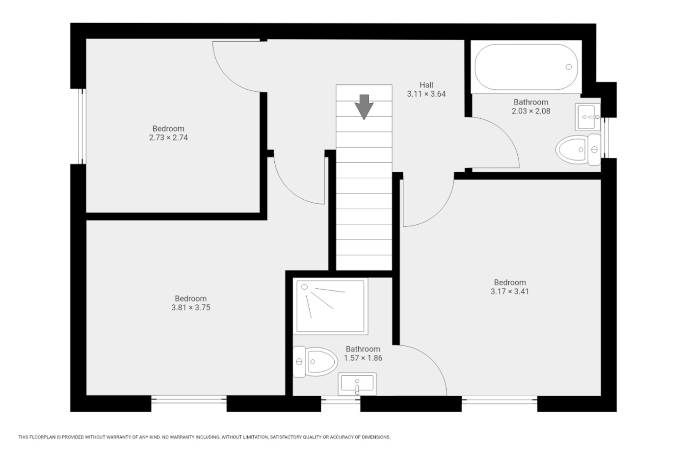 First floor floorplan