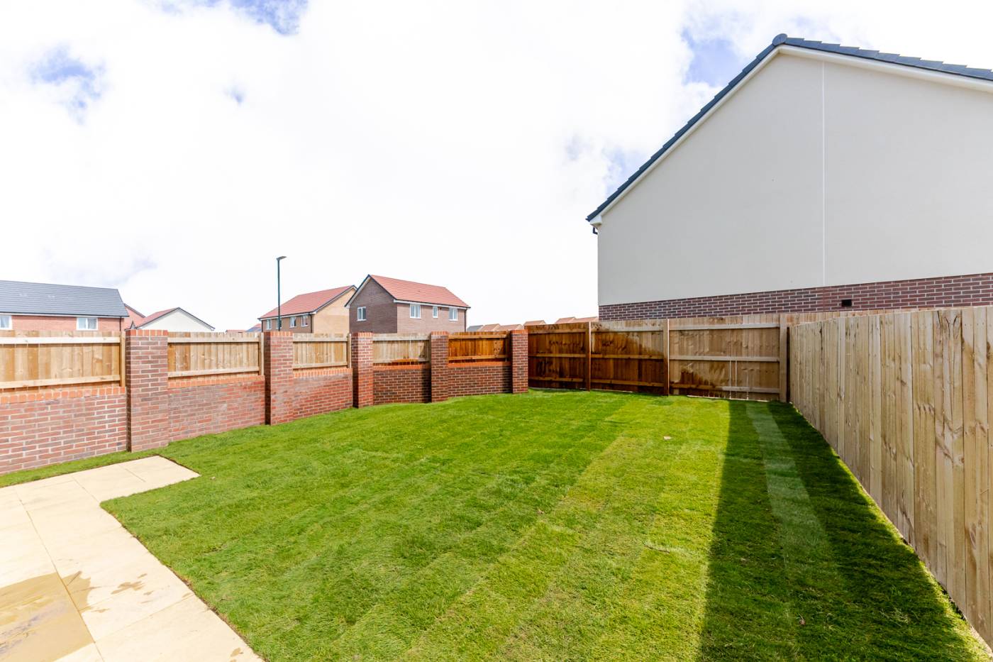 Rear garden