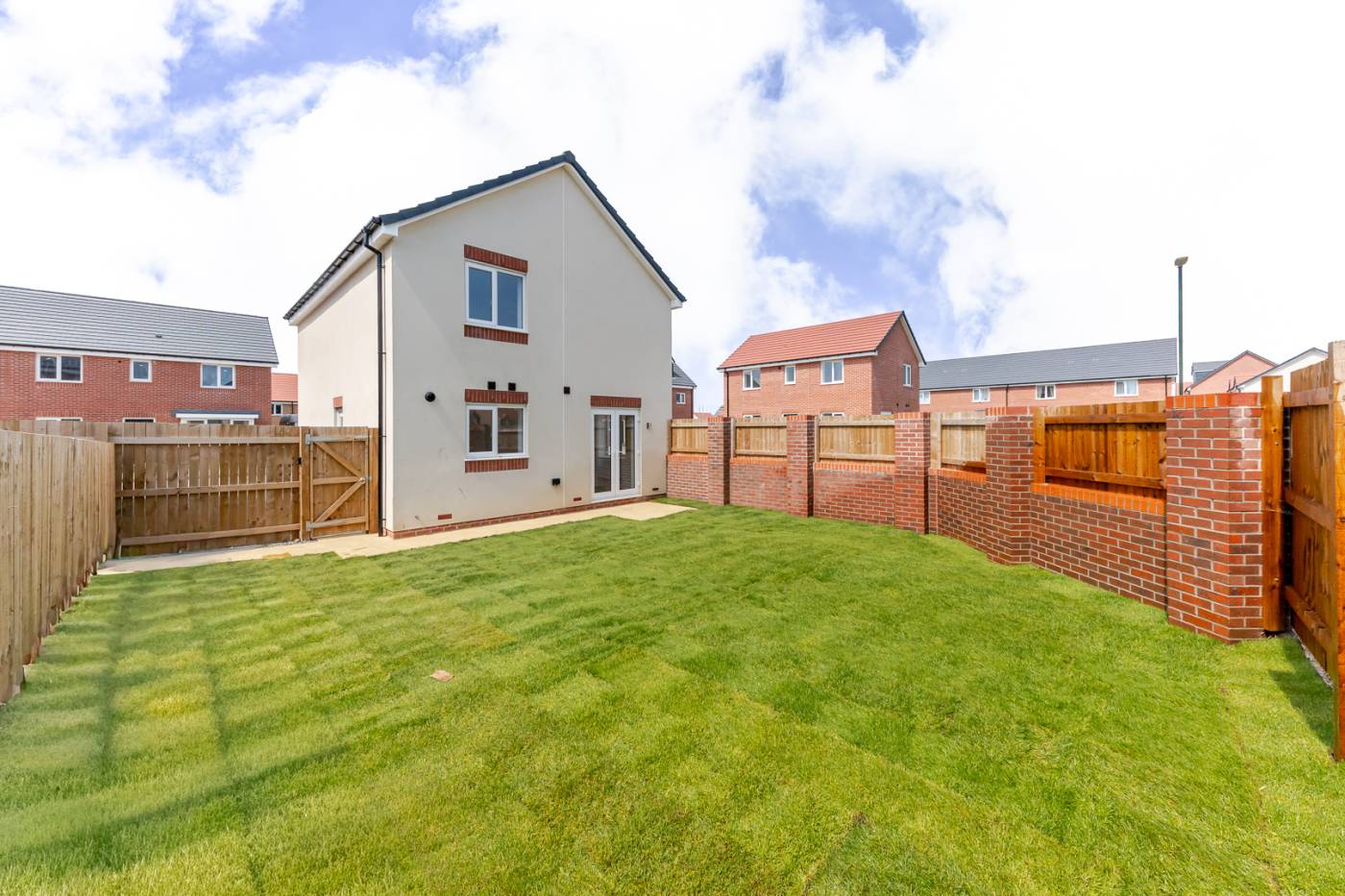 Rear garden