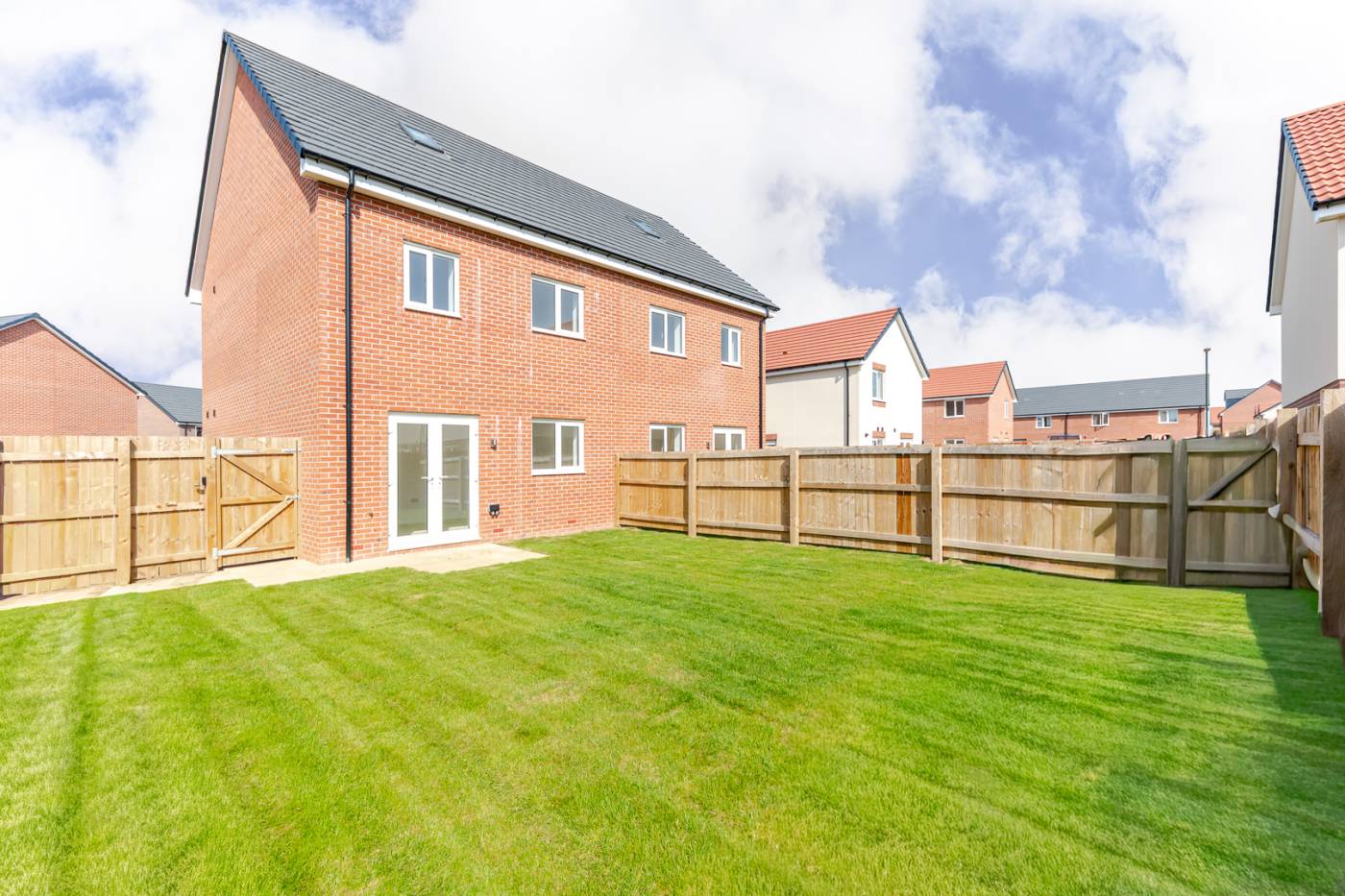 Rear garden