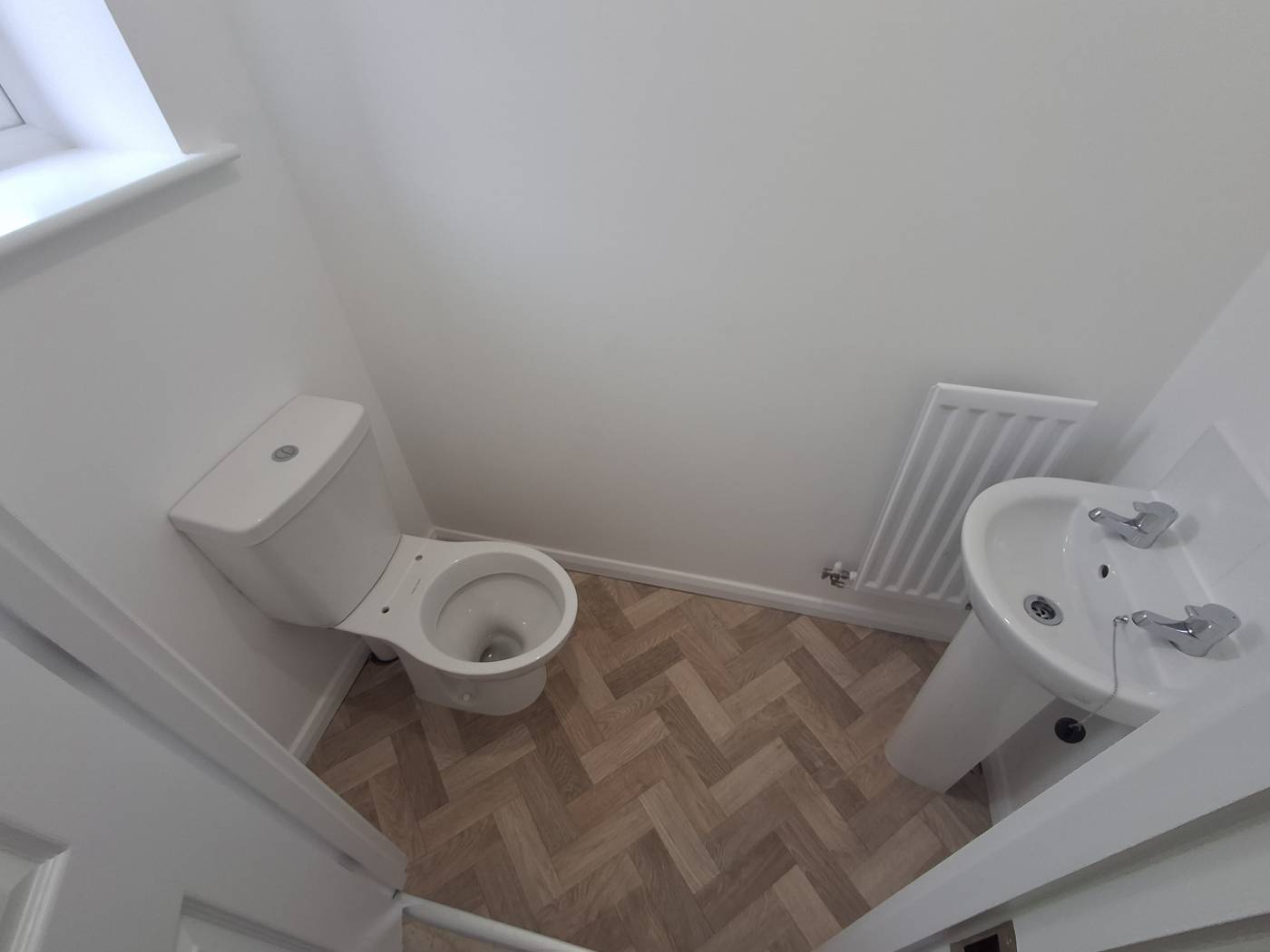 Ground floor toilet