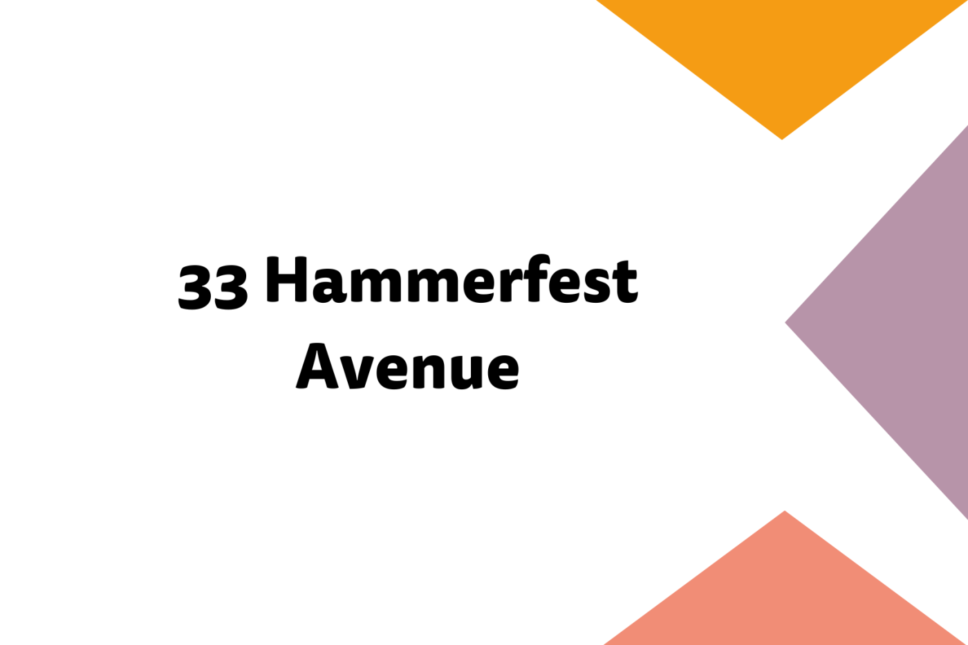 33 Hammerfest Avenue