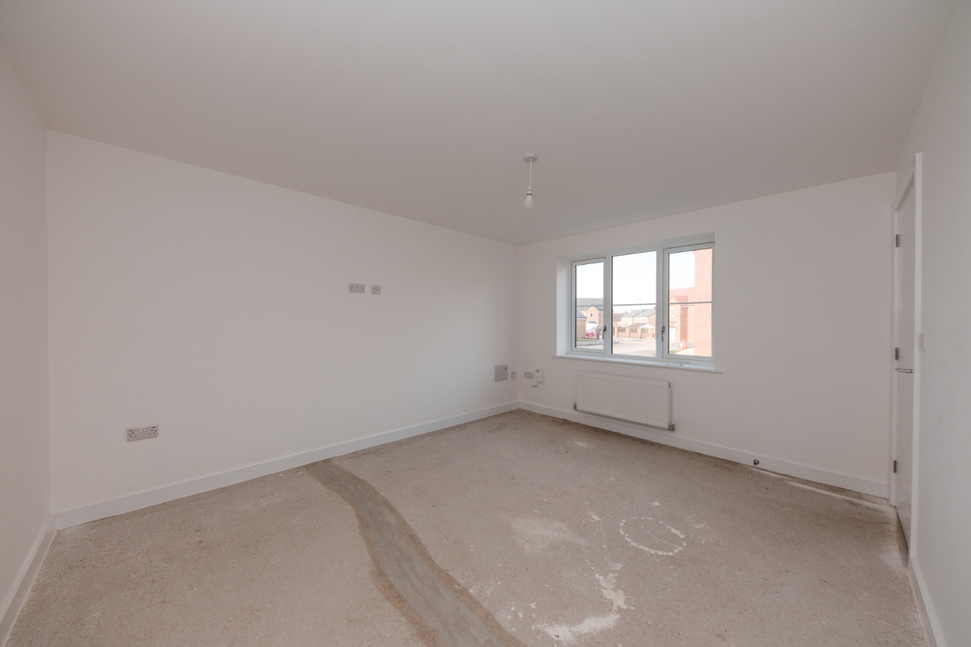 Empty bedroom