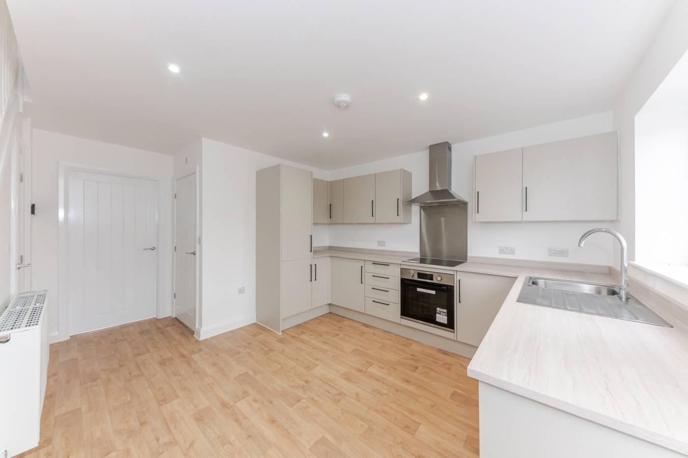 Kitchen and dining area