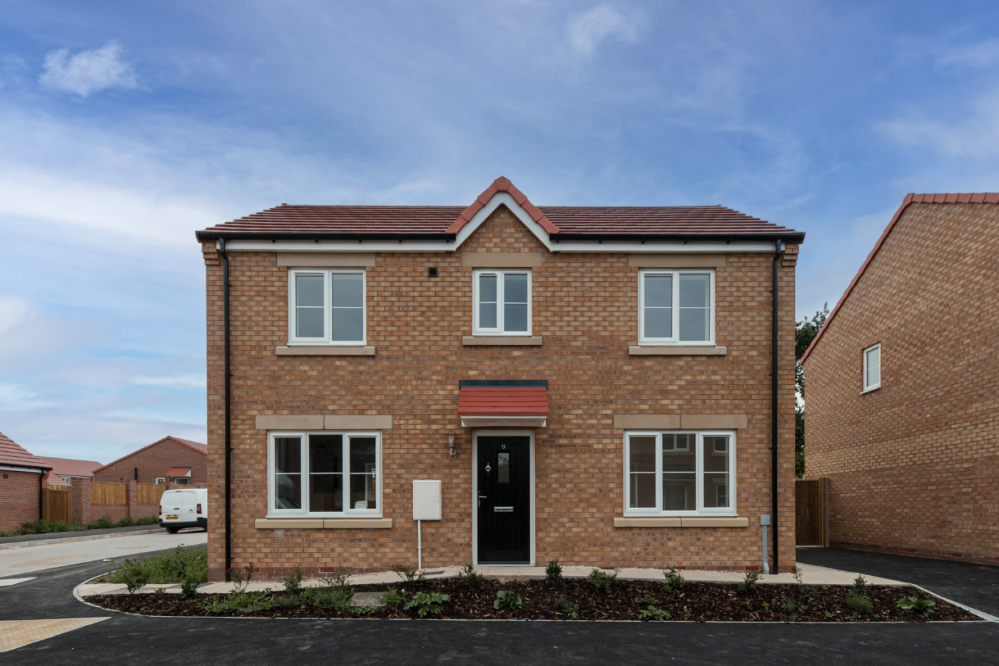 Front of a detached home