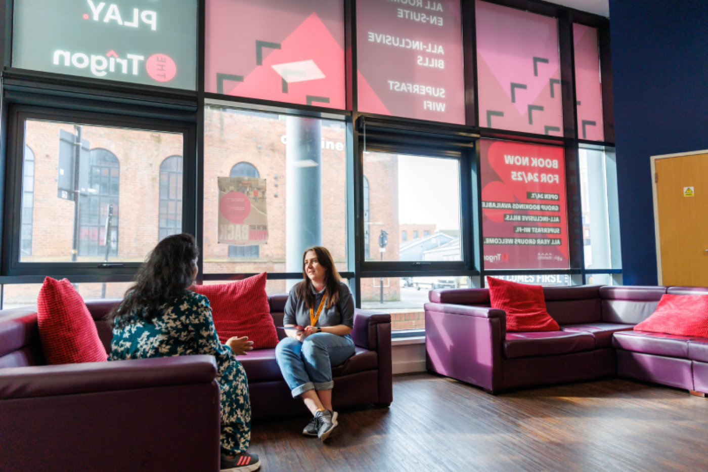 Trigon reception area