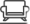 Line icon of large chair