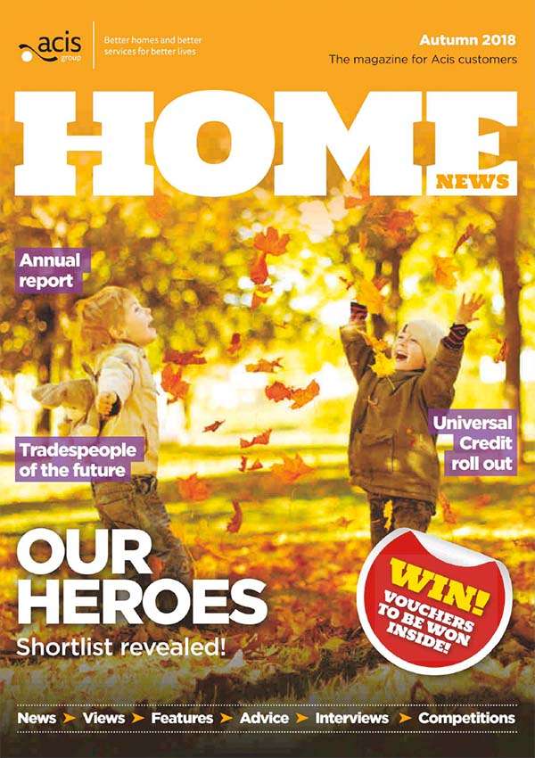 Home News Autumn 2018 magazine cover