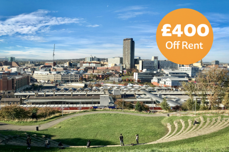 View over Sheffield City Centre