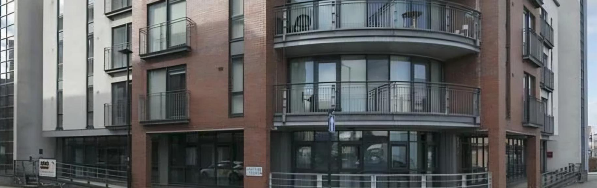 Outside One Brittain Street accommodation