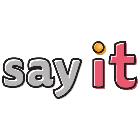 Say it logo