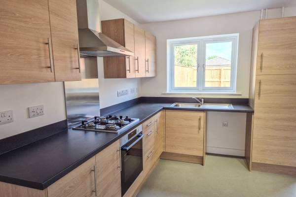 Kitchen new build property