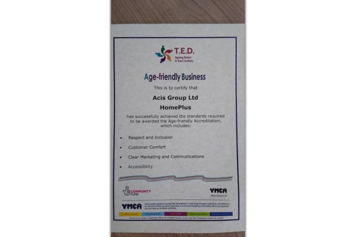 Age-friendly Business Accreditation