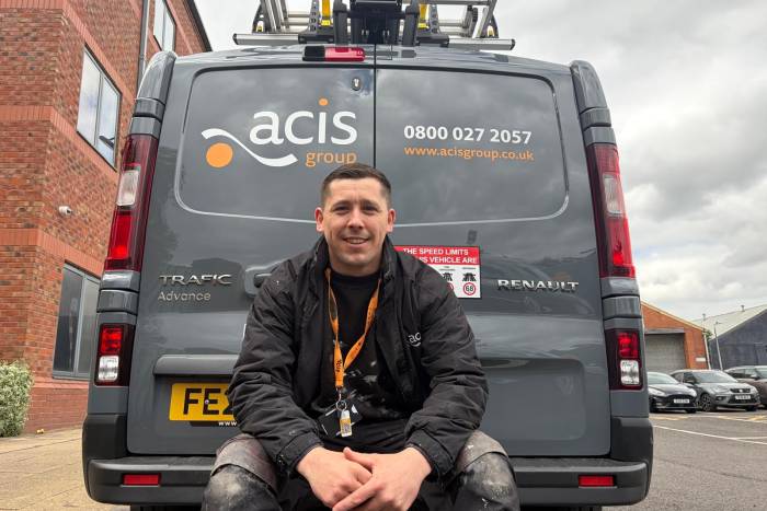 Picture of Nathan Jackson, a care leaver who works for Acis Group 