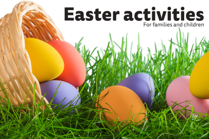 Free Easter activities graphic