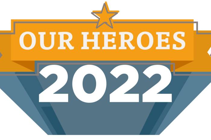 Our heroes 2022 logo