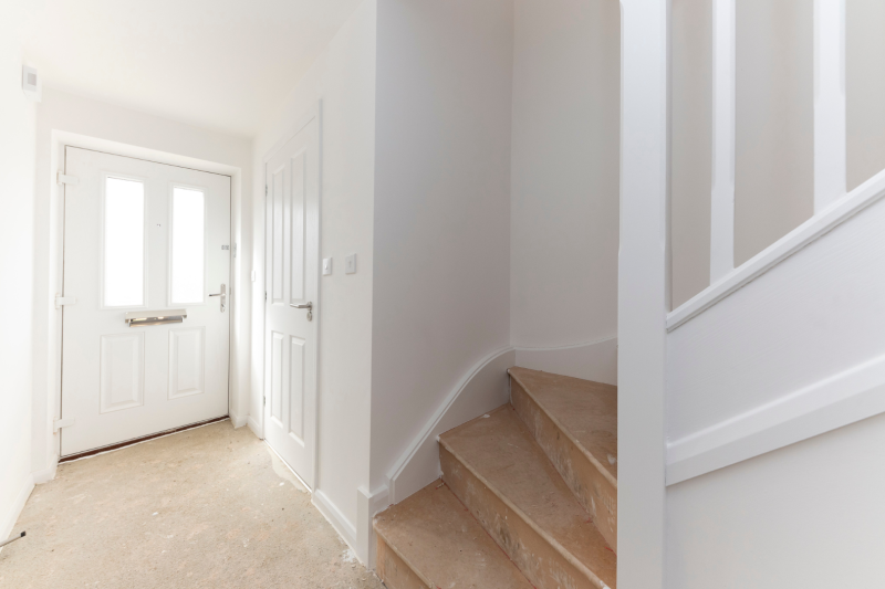 Entry hall and stairs