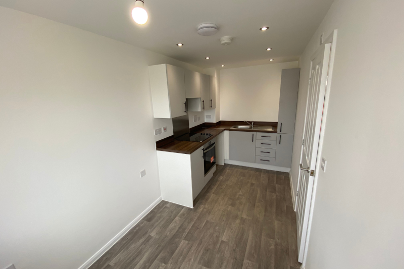 Kitchen and dining space
