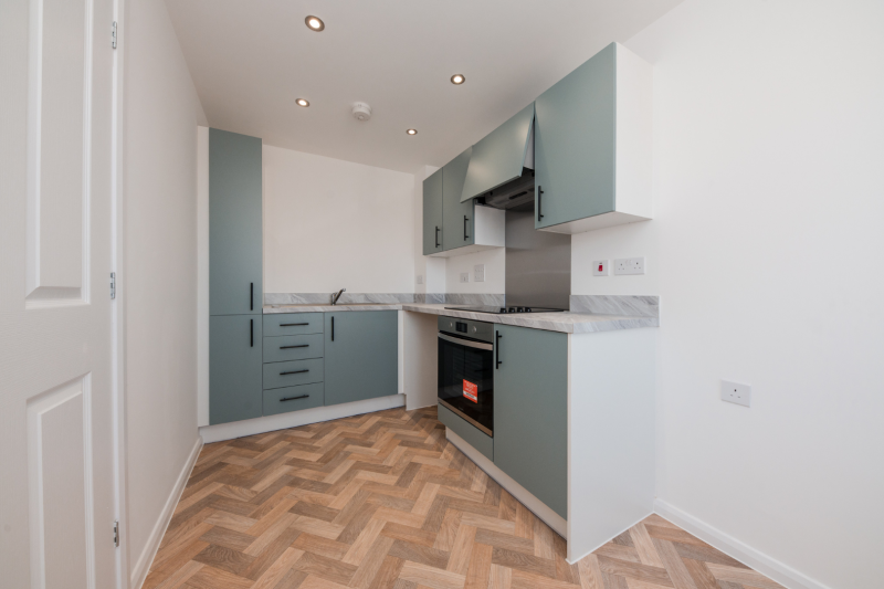 Kitchen and dining space