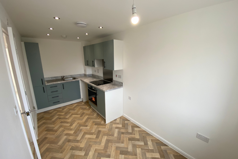 Kitchen and dining space