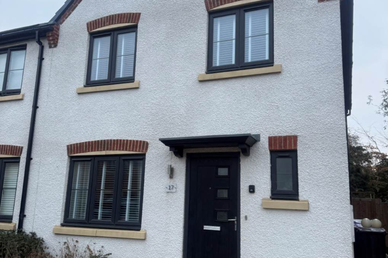 Front elevation of property