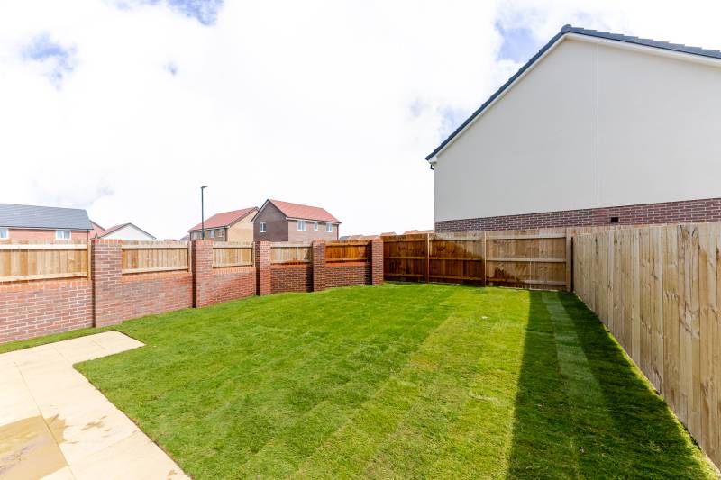 Rear garden