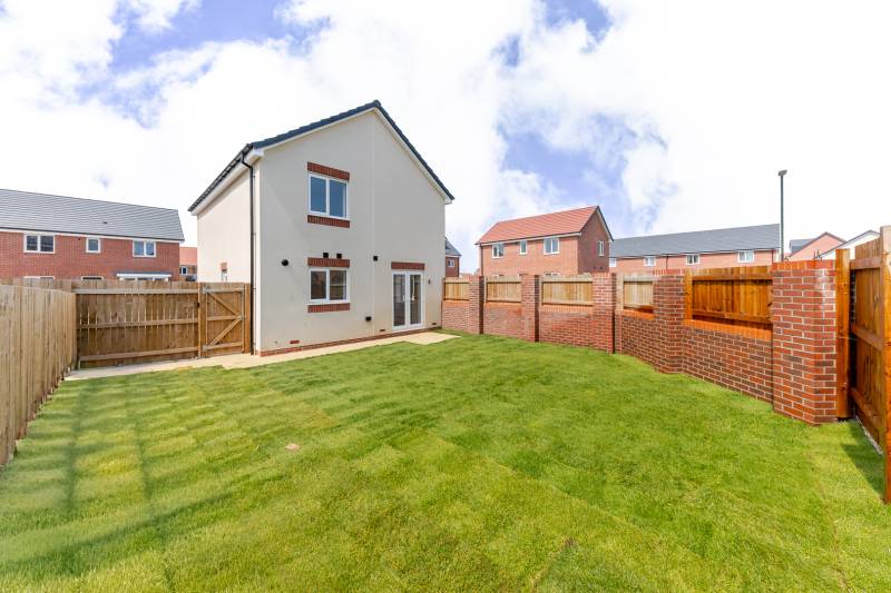 Rear garden