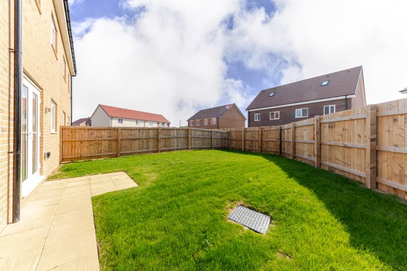 Rear garden