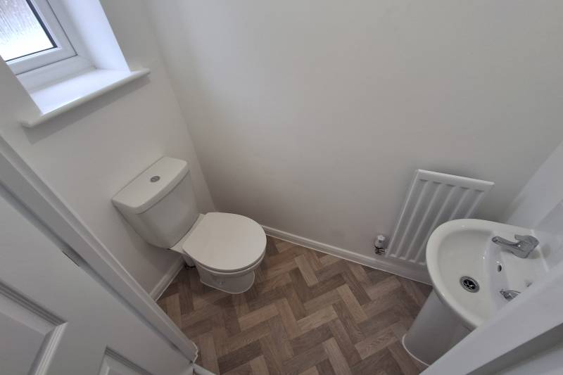 Ground floor toilet