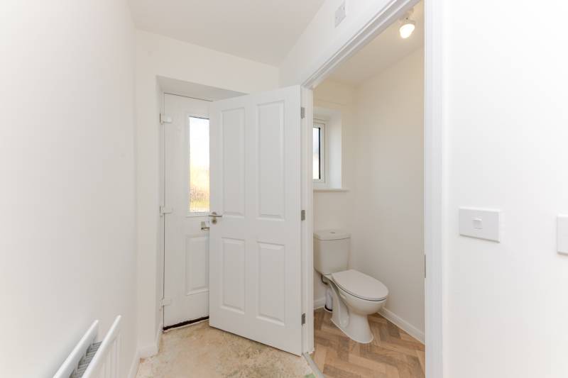 Ground floor toilet