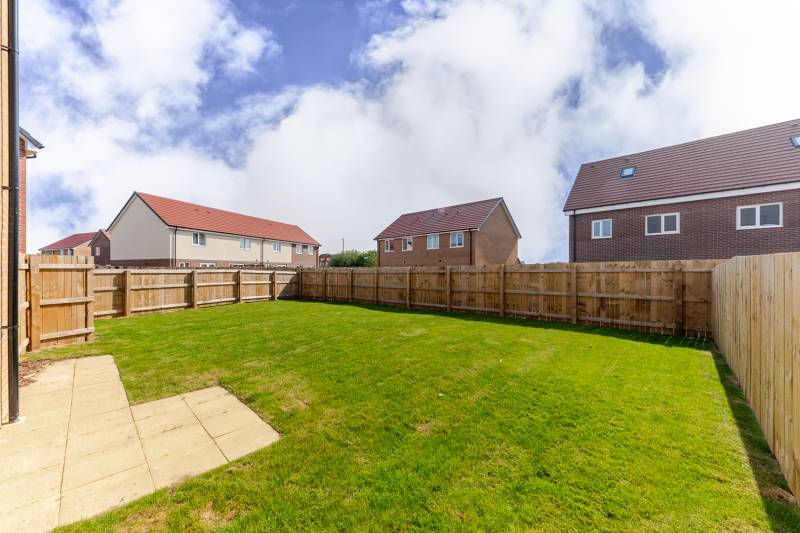Rear garden