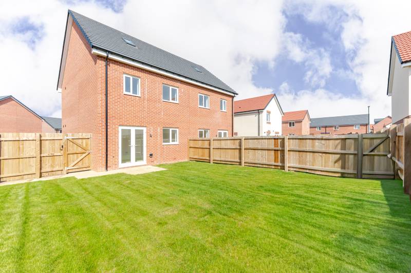 Rear garden