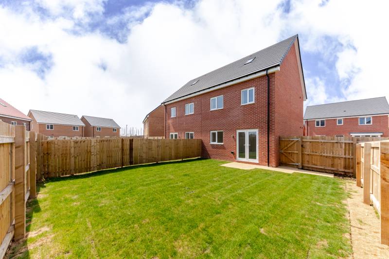 Rear garden