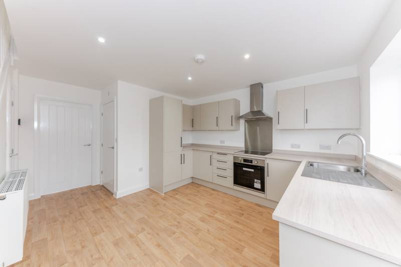 Kitchen and dining area