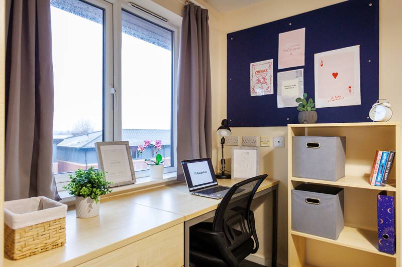 Study area in ensuite bedroom