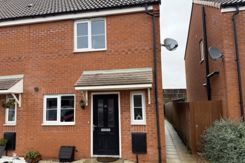 Front elevation of property