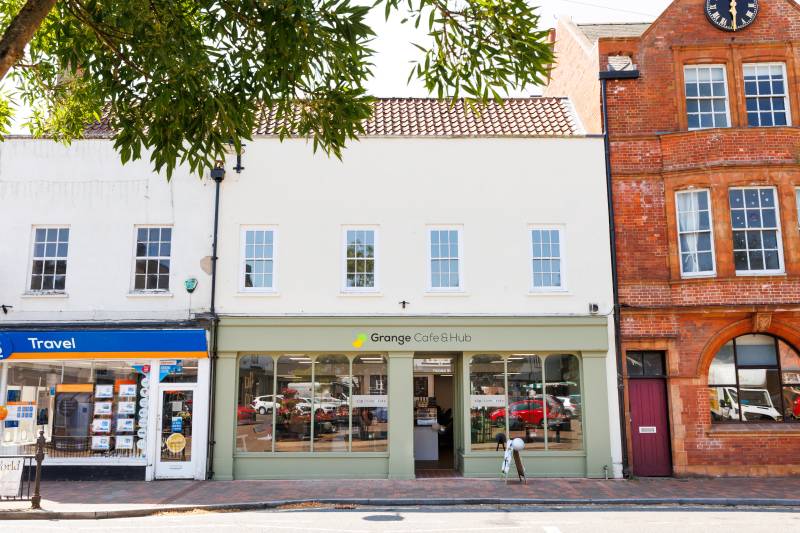 The Grange Cafe and Hub in Market Rasen - part of the Grange Collective July 2026