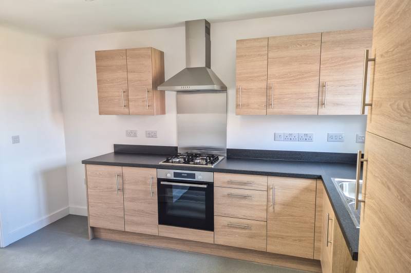 Kitchen in new build property