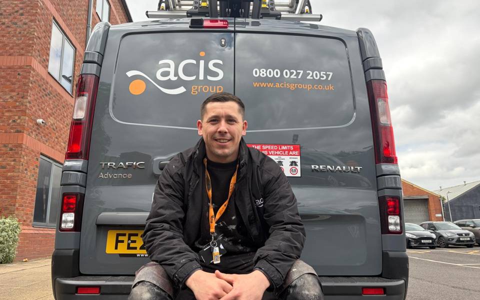 Picture of Nathan Jackson, a care leaver who works for Acis Group 
